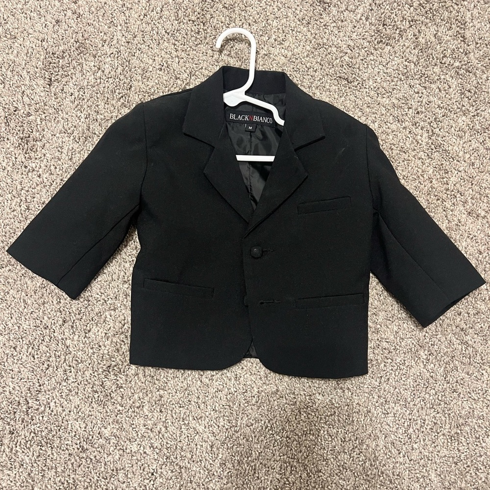 Baby sport coat and collared shirt